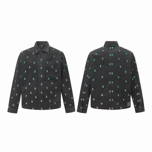 25Ss Spring/Summer New Pharrell Collection Louis Vuitton Denim Suit with All-Ove