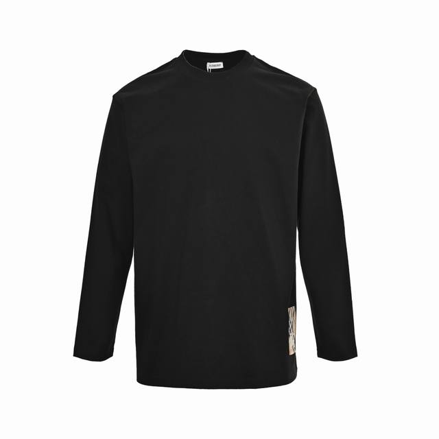 Burberry 25Ss Long-Sleeve Shirt with Pony Check Label at the Hem. Made with cust