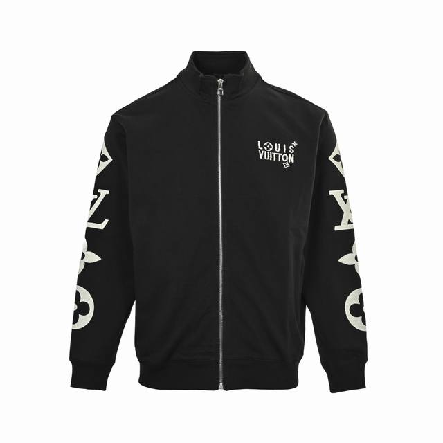 Louis Vuitton 25Fw Four-Flower Embroidered Jacket Suit. Made with original, excl