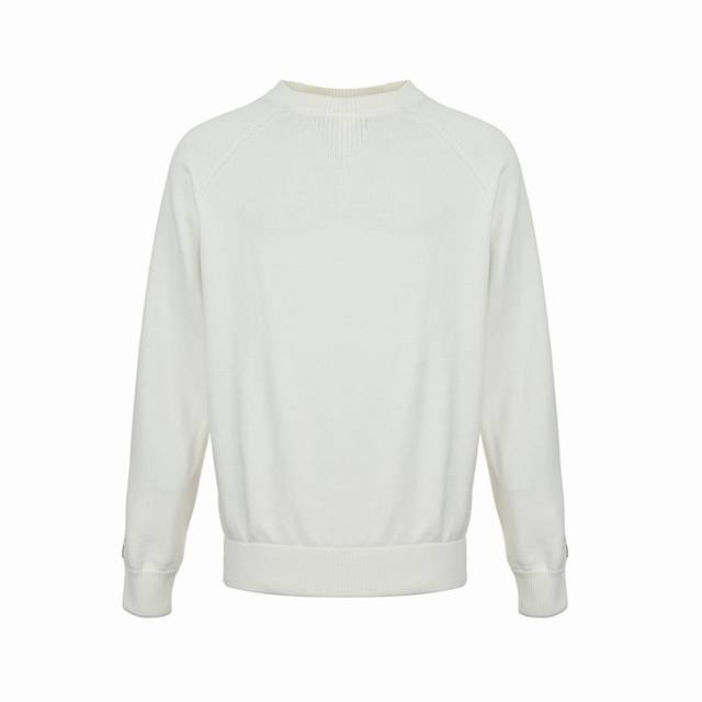 Dior Ribbed Crew Neck Sweater Made of 100% cotton, this Dior knit sweater offers