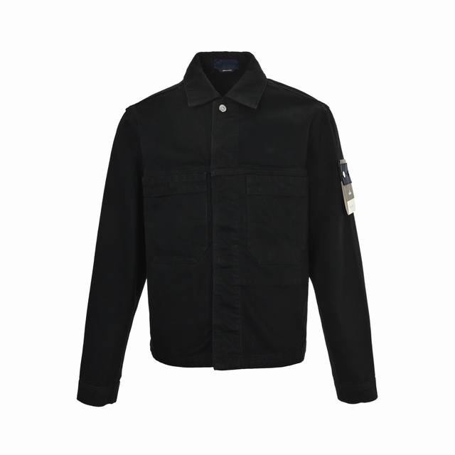 Stone Island Denim Jacket with Sleeve Patch ( ) Custom-made premium high-density