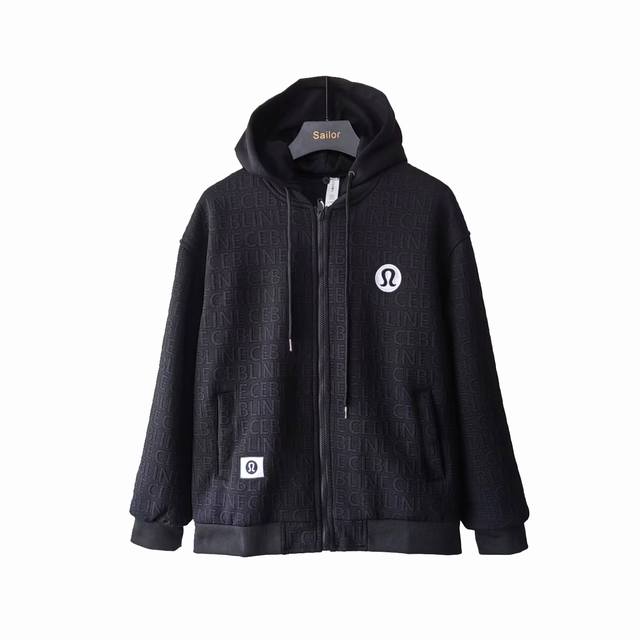 Real shot details + size chart Lululemon Lululemon logo stamp series cardigan ho