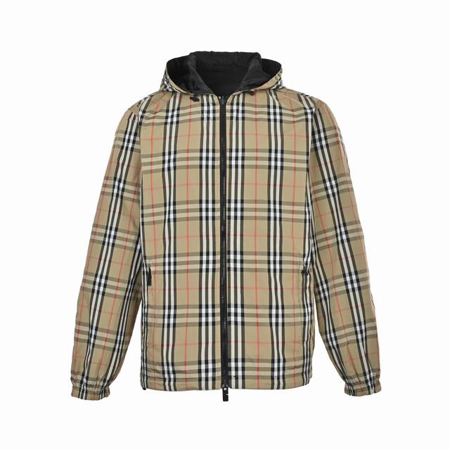 Burberry 25Fw Horse Logo Reversible Jacket ( ). Made with custom-woven and dyed