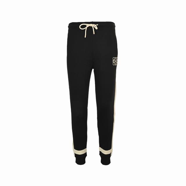 Loewe Embroidered Logo Braided Ribbon Pants Raw Material: High-density cotton ca