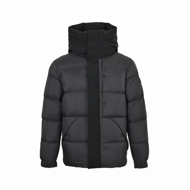 Moncler 22Fw Grey Samurai Down Jacket Filled with 80% white duck down Warm, comf