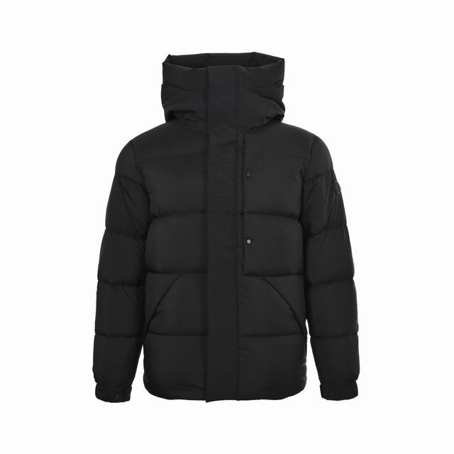 Moncler 22Fw Black Warrior Down Jacket Filled with 80% white duck down Warm, com