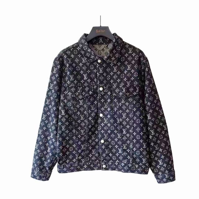 Real shot details + size chart Louis Vuitton & Lv all-over simple all-over jacqu