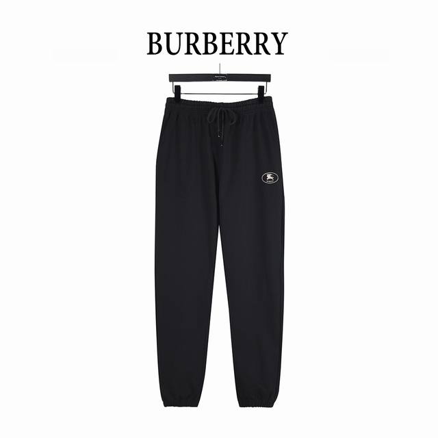 Burberry 25Fw Equestrian Stamp Print Tracksuit Pants These lightweight fleece co