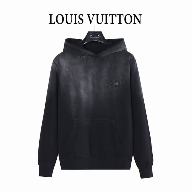 Louis Vuitton three-flower and cloud logo cut-out appliqu