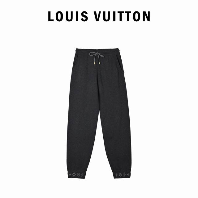 Louis Vuitton 25Ss Jacquard Ribbed Knit Jogger Pants ( ). Originally purchased f