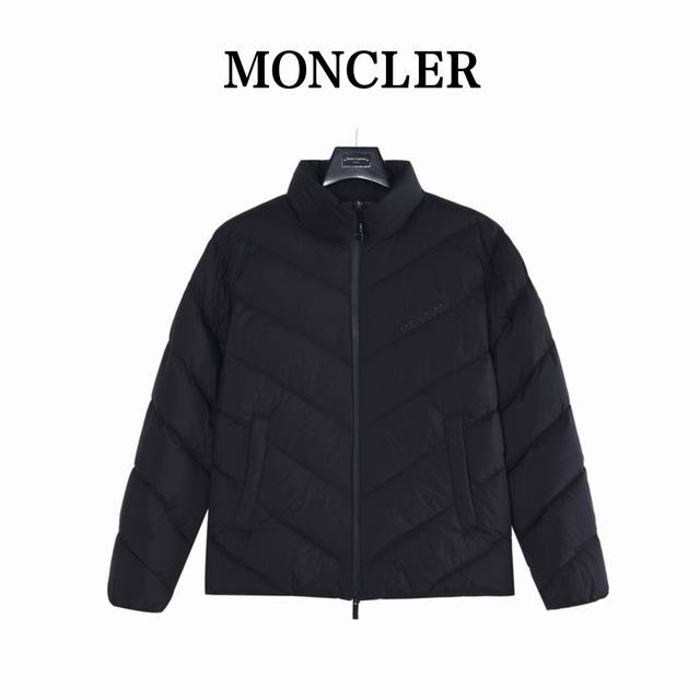 Moncler 25Fw New Irregular Stand Collar Down Jacket ( ). Filled with 90% white d
