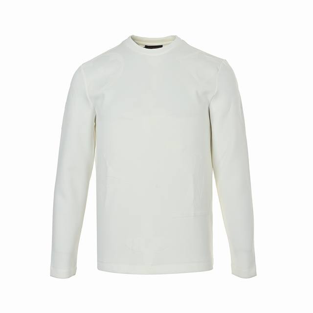 Louis Vuitton 25Ss Large Logo Flocked All-Over Print Long-Sleeve Top ( ) Louis V