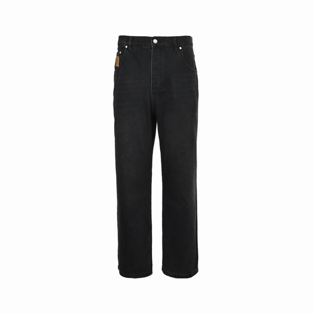 Louis Vuitton 25Fw Embroidered Logo Jeans ( ) These jeans are crafted from Japan