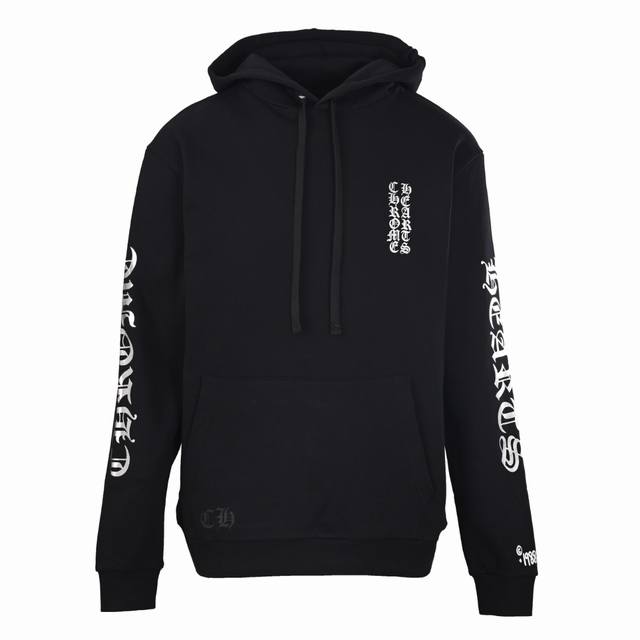 Chrome Hearts Ch 1988 Limited Edition Foil-Colored Printed Hoodie 400g Modal Fle