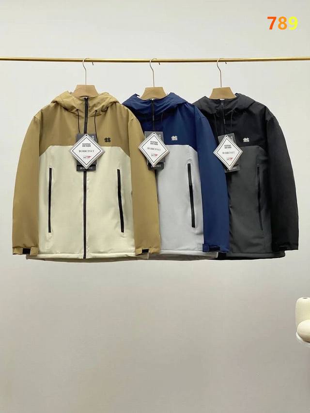 Kolon Outdoor King Lightweight Waterproof Windproof Warm Hooded One-Piece Cotto