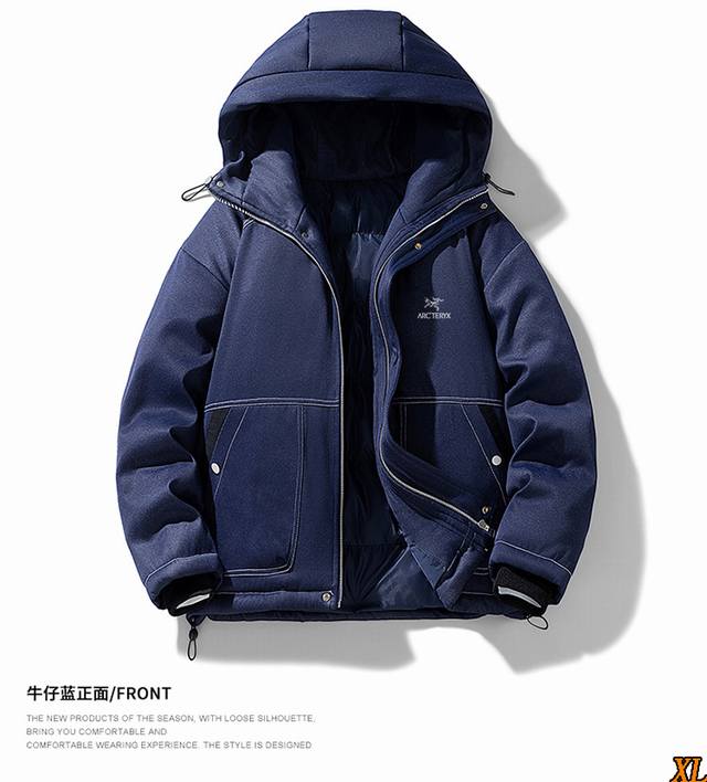 Arc'Teryx Exclusive Real Shot New Arrival: High-Quality Trendy Down Cotton Jacke