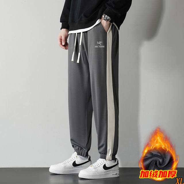 Arc'Teryx Exclusive New Arrival: High-Quality Winter Jogger Fleece-Lined Sweatpa