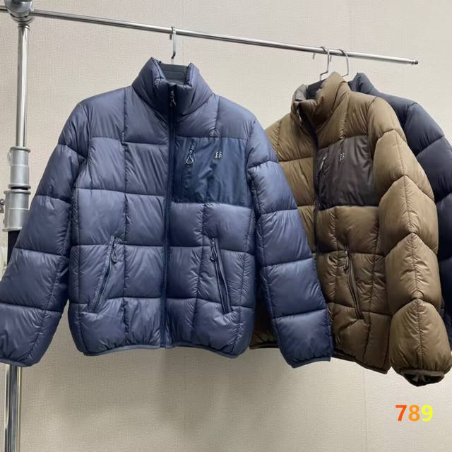Kolon's latest lightweight and warm men's down jacket for the Little Forest has