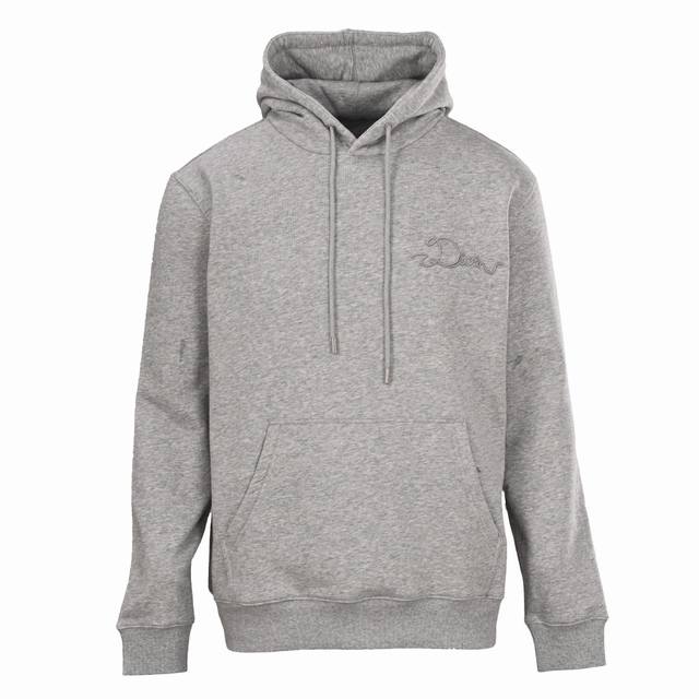 Dior Signature Embroidered Hooded Sweatshirt ( ). Made with a new fabric, G-grad