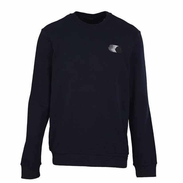 Moncler Phantom Faded Logo Crew Neck Sweatshirt ( ). Authentic product purchased