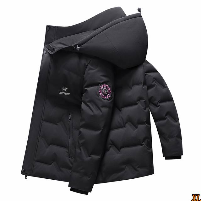 Arc'Teryx Exclusive New Arrival: High-Quality White Duck Down Hooded Down Jacket