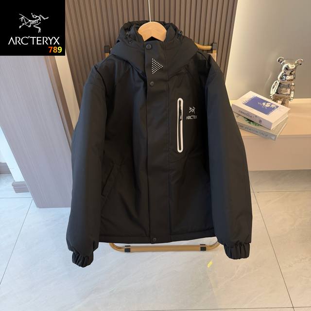 Arc'Teryx Overseas Exclusive Reflective Strip Cotton Jacket, New Winter Cotton-p