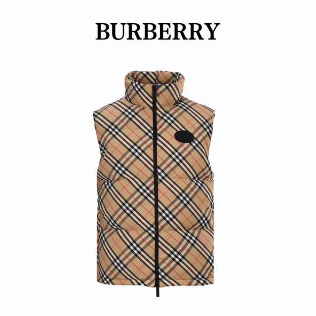 Burberry Leather Patch Check Down Vest ( ) is a protective nylon fabric made fro