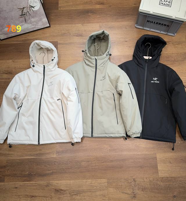 Arc'teryx 25th Anniversary Winter Couple Hooded Cotton Jacket! Outdoor Couple H