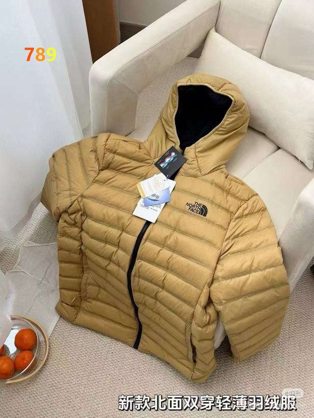 The North Face Reversible 90% Down Thick and Warm Down Jacket Ladies, the North