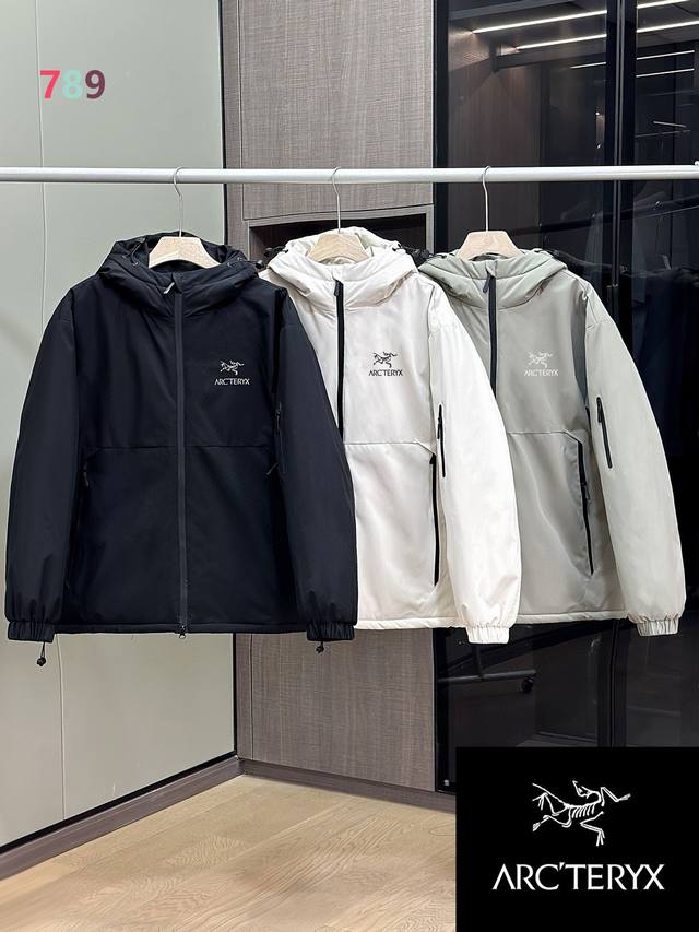 Arc'teryx 2024 Winter Couple Hooded Cotton Jacket! Outdoor Couple Hooded Thick