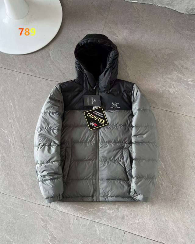 Arcteryx Waterproof and Windproof Color-Blocked Down Jacket. Exclusive version,