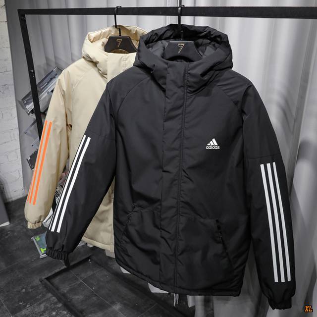 Adidas Exclusive Real Shot New Winter High-Quality Three-Stripe Casual Cotton-p