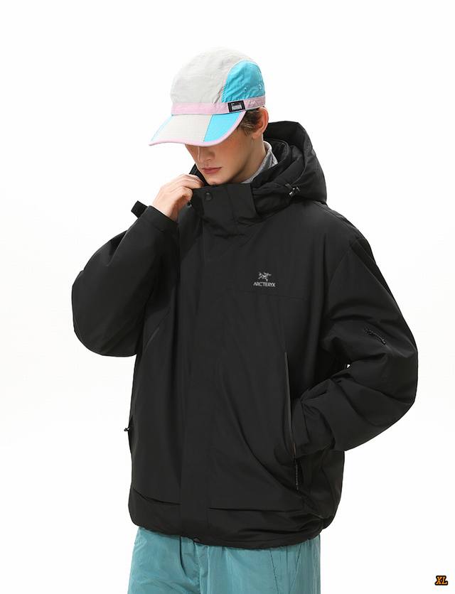 Arc'Teryx Exclusive New Arrival: High-Quality Winter Three-Proof Hooded Cotton-P