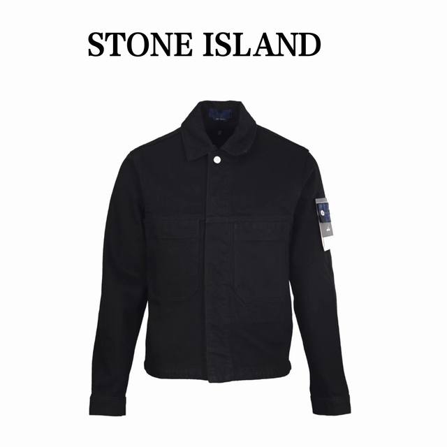 Stoneisland Denim Jacket with Sleeve Patch ( ) Custom-made premium high-density
