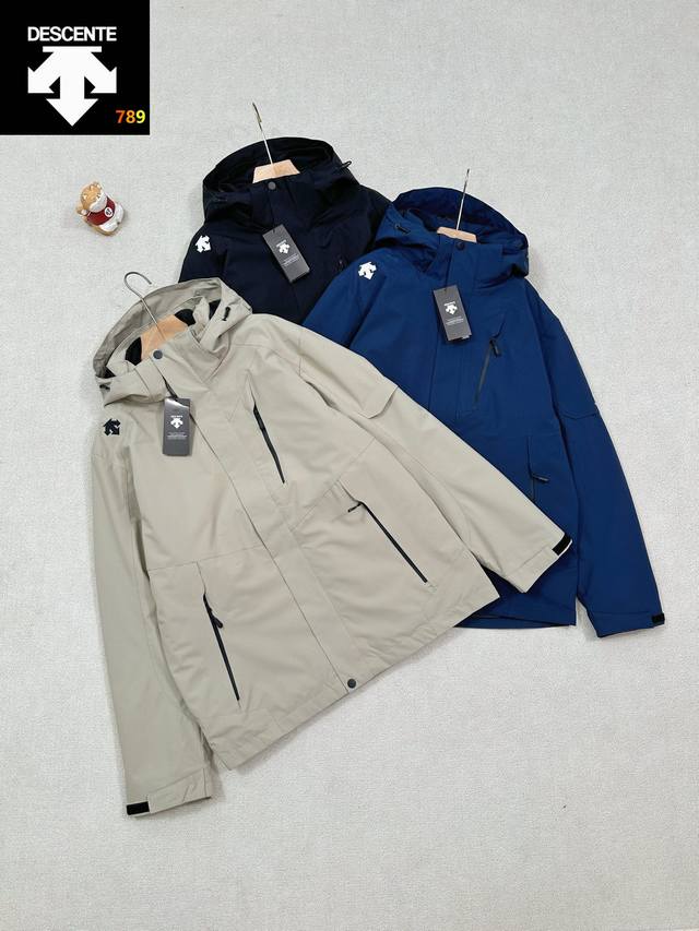 A major release! Export order to North America. Descente Men's Multi-Pocket Wind