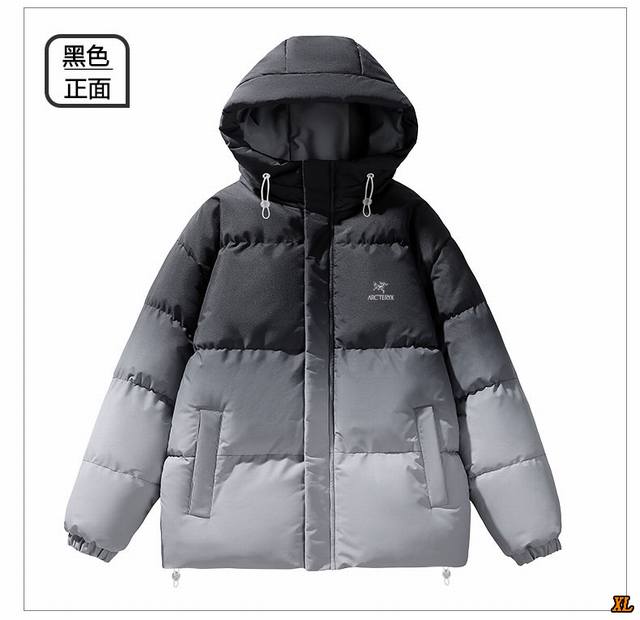 Arc'Teryx Exclusive New Arrival: High-Quality Gradient Color Couple Hooded Fleec