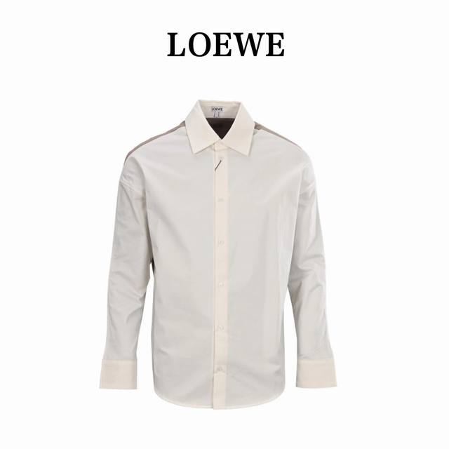 Loewe long-sleeved knit sweater/shirt ( ) The front panel is made of high-count
