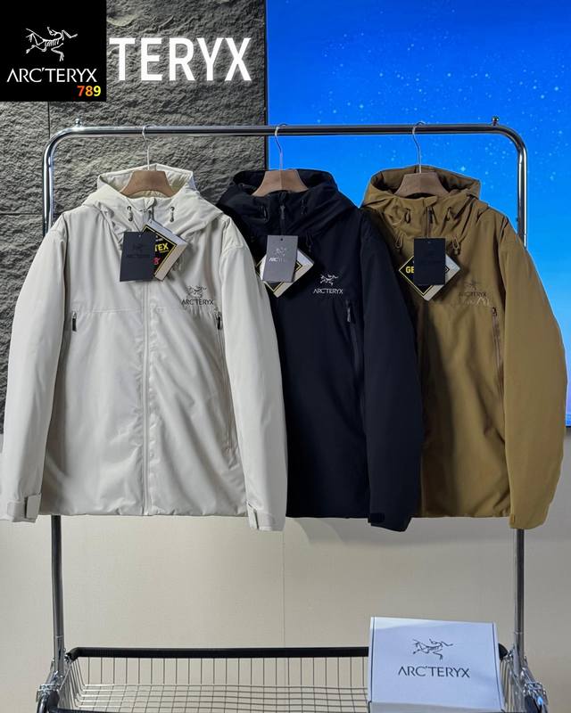 Arc'teryx Winter Functional Windproof Waterproof Hooded Cotton Jacket. A perfect