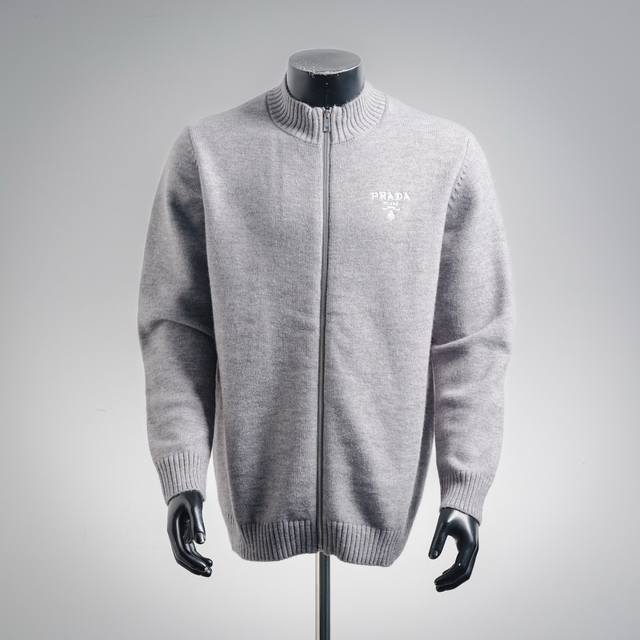 Prada 25Ss Knit Long-Sleeve Jacket/Sweater Cardigan ( ) brings you the perfect