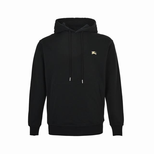 Burberry 25Fw Cross-stitch Equestrian Embroidery Hooded Sweatshirt ( ) is made f