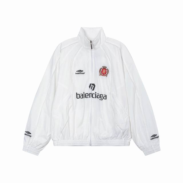 K337# Balenciaga Blcg 24Ss Runway Style Manchester United Collaboration Embroide