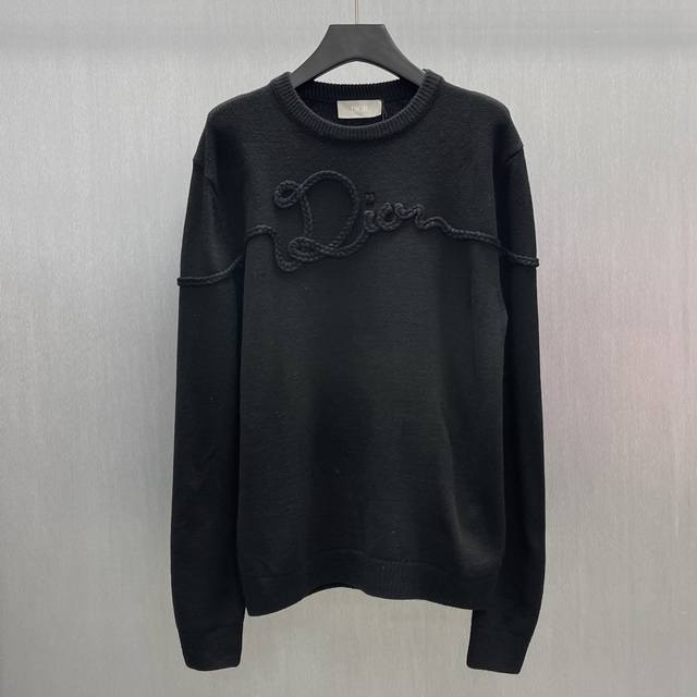 Cd Hemp Rope Knitted Logo Sweater Size: S-XL This sweater is a new addition to t