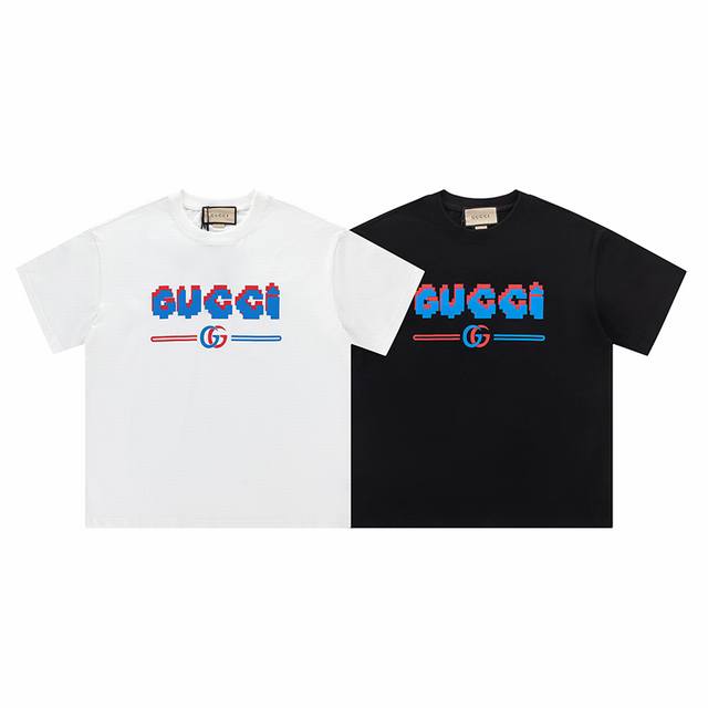 Style No.: 351, Gucci New Arrival! High-weight, seamless print short-sleeved T-