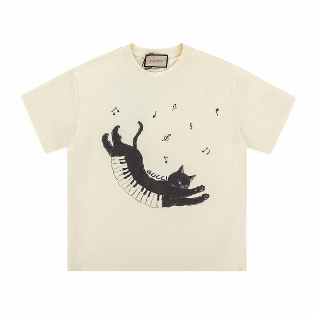 Style No.: , 70 Gucci New Arrival! High-weight, seamless print short-sleeved T-