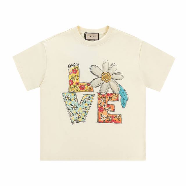 Style No.: 347, Gucci New Arrival! High-weight, seamless print short-sleeved T-