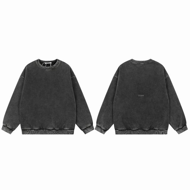 Acne Studios Vintage Faded Distressed Washed American Style High Street Cleanfit