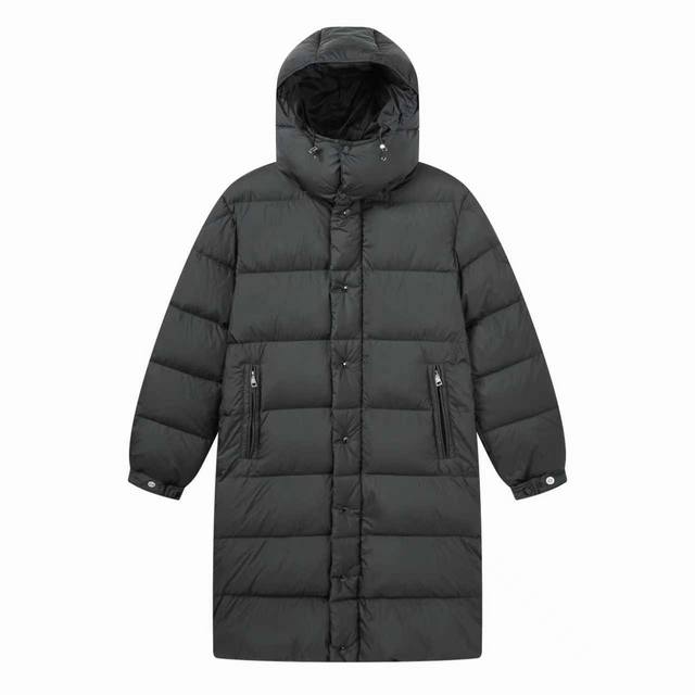 Top-tier version Bulk production details Moncler Hanoverian matte long down jack