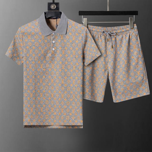 Style No.: A738# 2026 Spring/Summer New Men's Casual Collared Short-Sleeved T-S