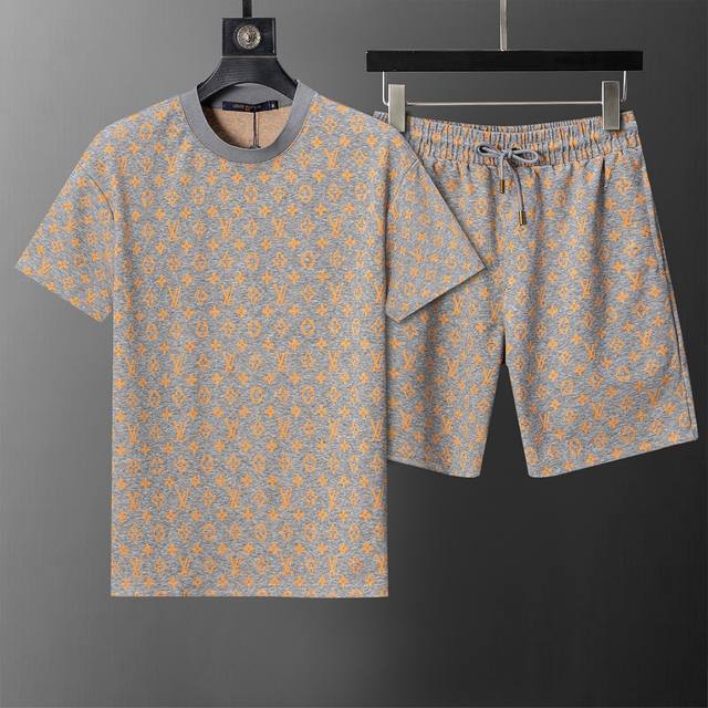 Style No.: A736# 2026 Spring/Summer New Men's Casual Crew Neck Short-Sleeve and