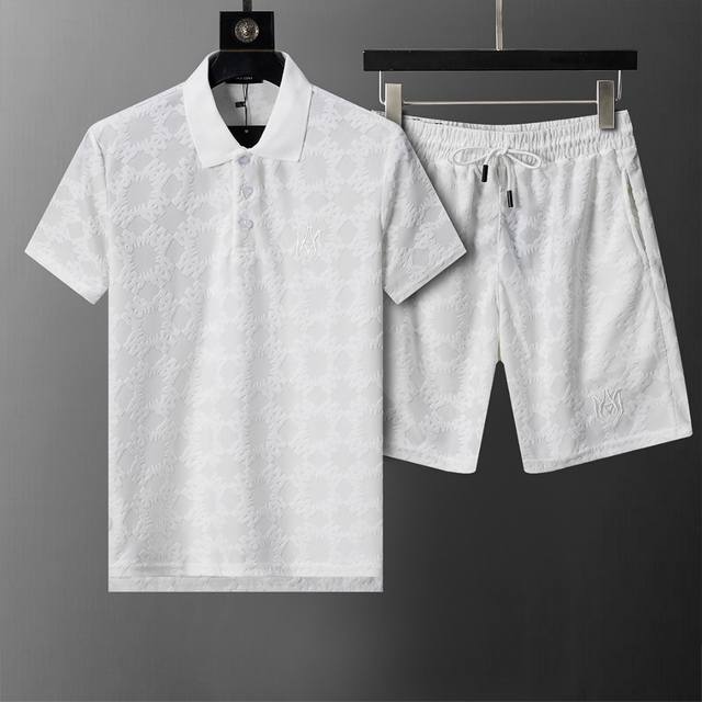 Style No.: A734# 2026 Spring/Summer New Men's Casual Collared Short-Sleeved T-S